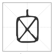 说文解字篆书囟字